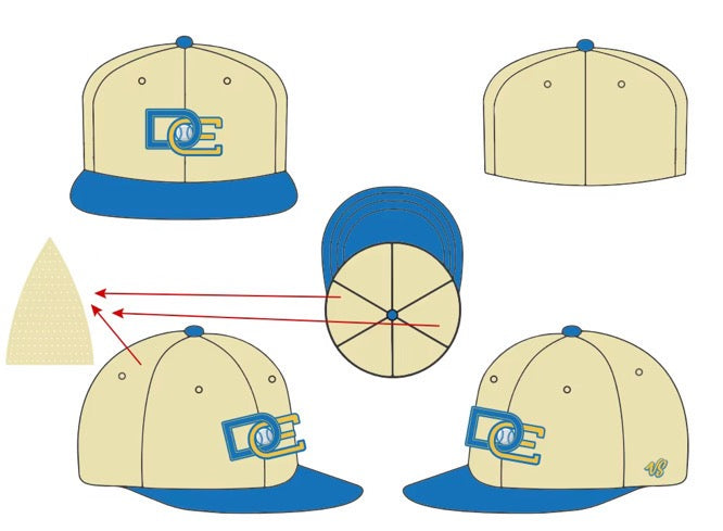 Diamond Elite Cream Hat