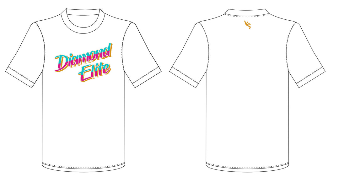 Diamond Elite white Practice Jersey